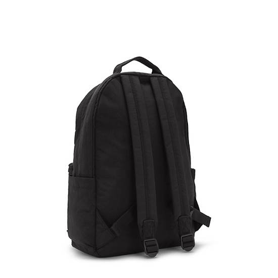 Kipling Damien Large Backpack Laptop Bags Valley Black | CA 1633EB